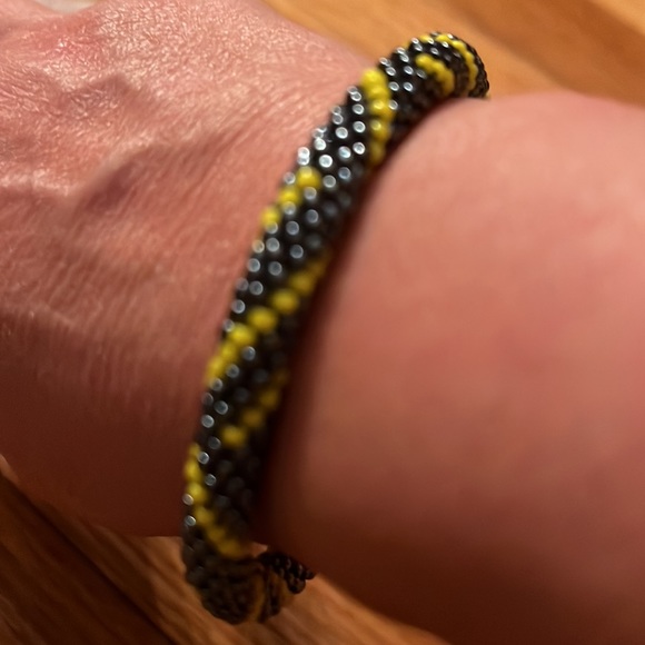 NWOT Sashka beaded large bracelet - Picture 3 of 3